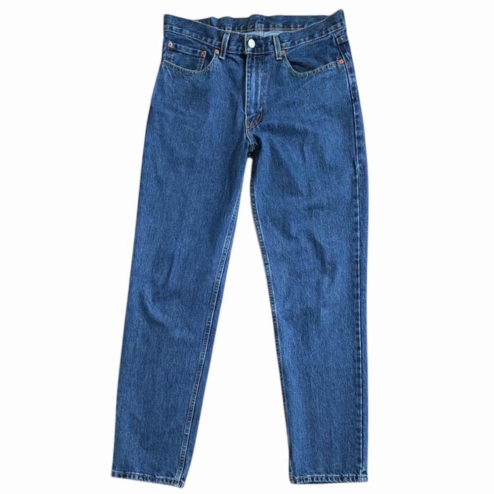 Levi’s Classic Blue Men 33x34 Straight Leg Zip Fly Blue‎ Jeans